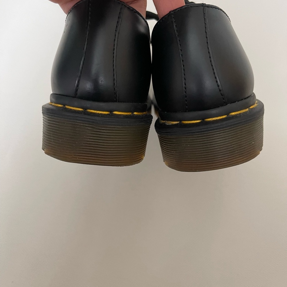Dr. Martens Black 1461 smooth Leather Oxford Shoes - Picture 9 of 12